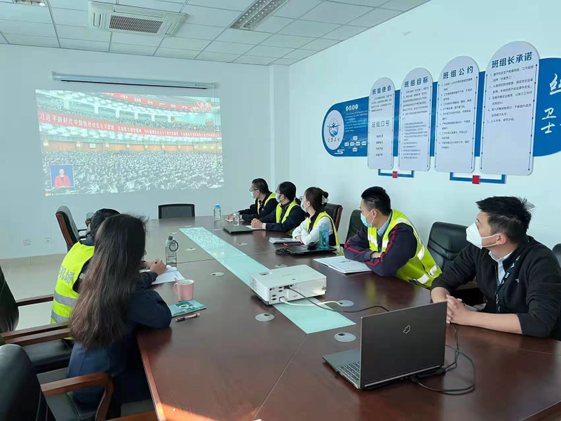 喀什（莎车、塔什库尔干）机场观看中国共产党第二十次全国代表大会直播