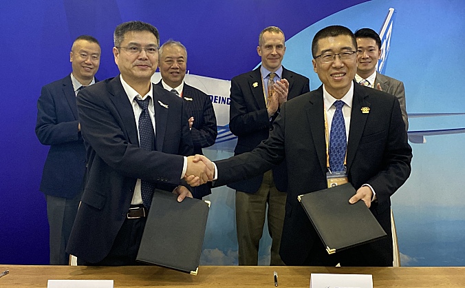 波音与中国商飞拓展航空业可持续发展合作