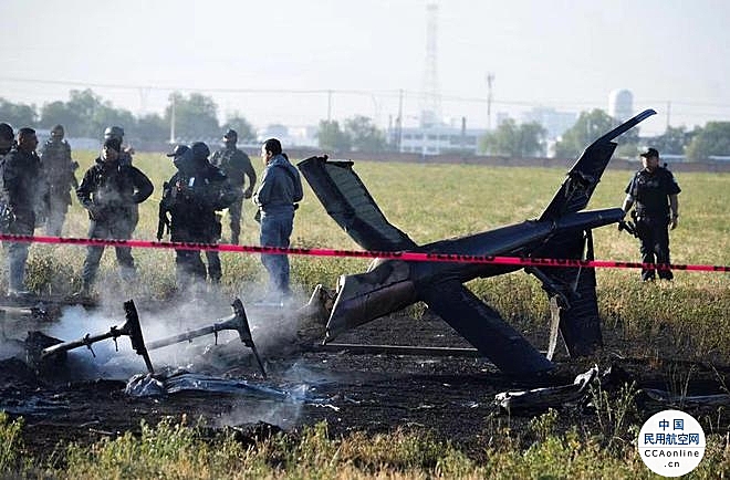 墨西哥发生直升机坠机事故致5死，包括安全部门官员