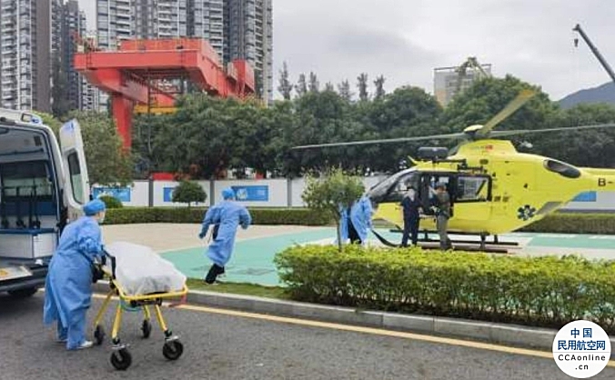 深圳一游客不慎坠崖，直升机急诊科无缝衔接救人