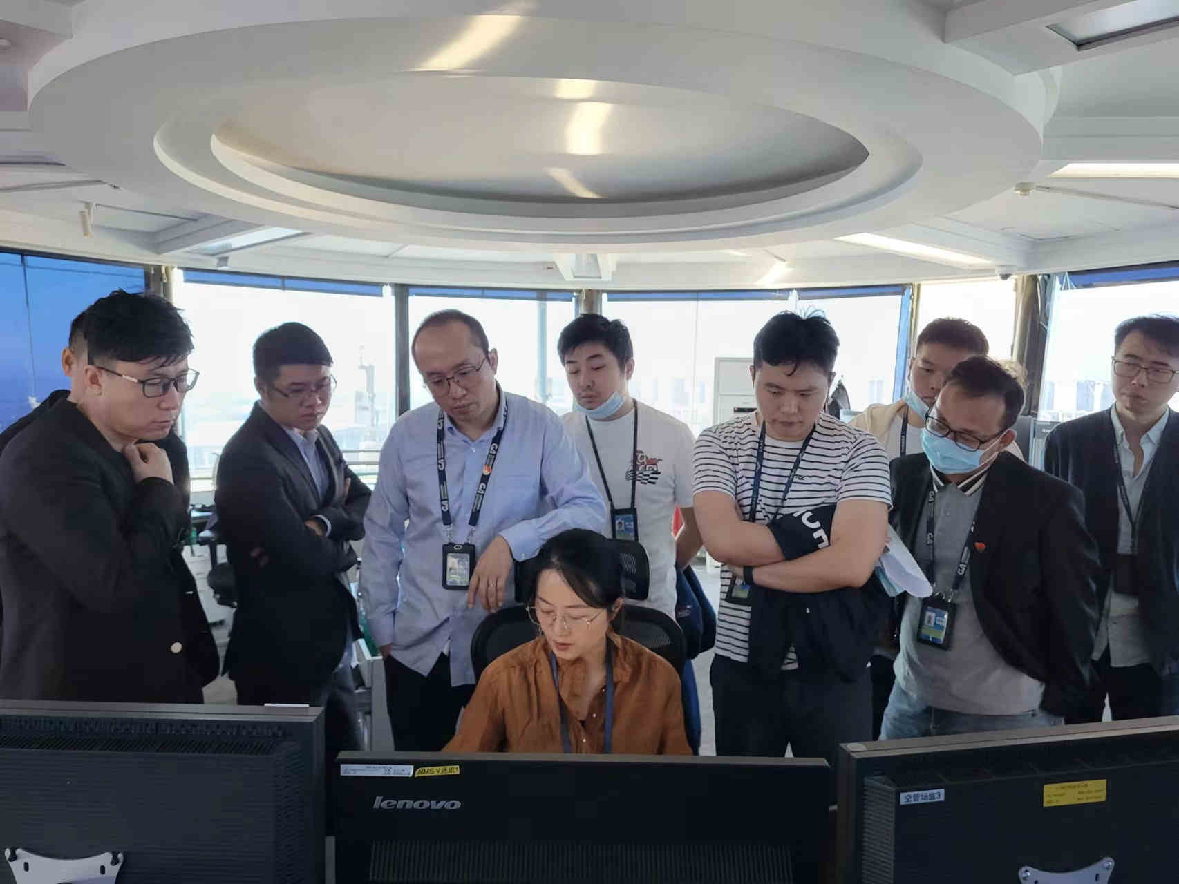 重庆空管分局技术保障部为机坪塔台开展莱斯电子进程单与二所电子进程单差异性培训