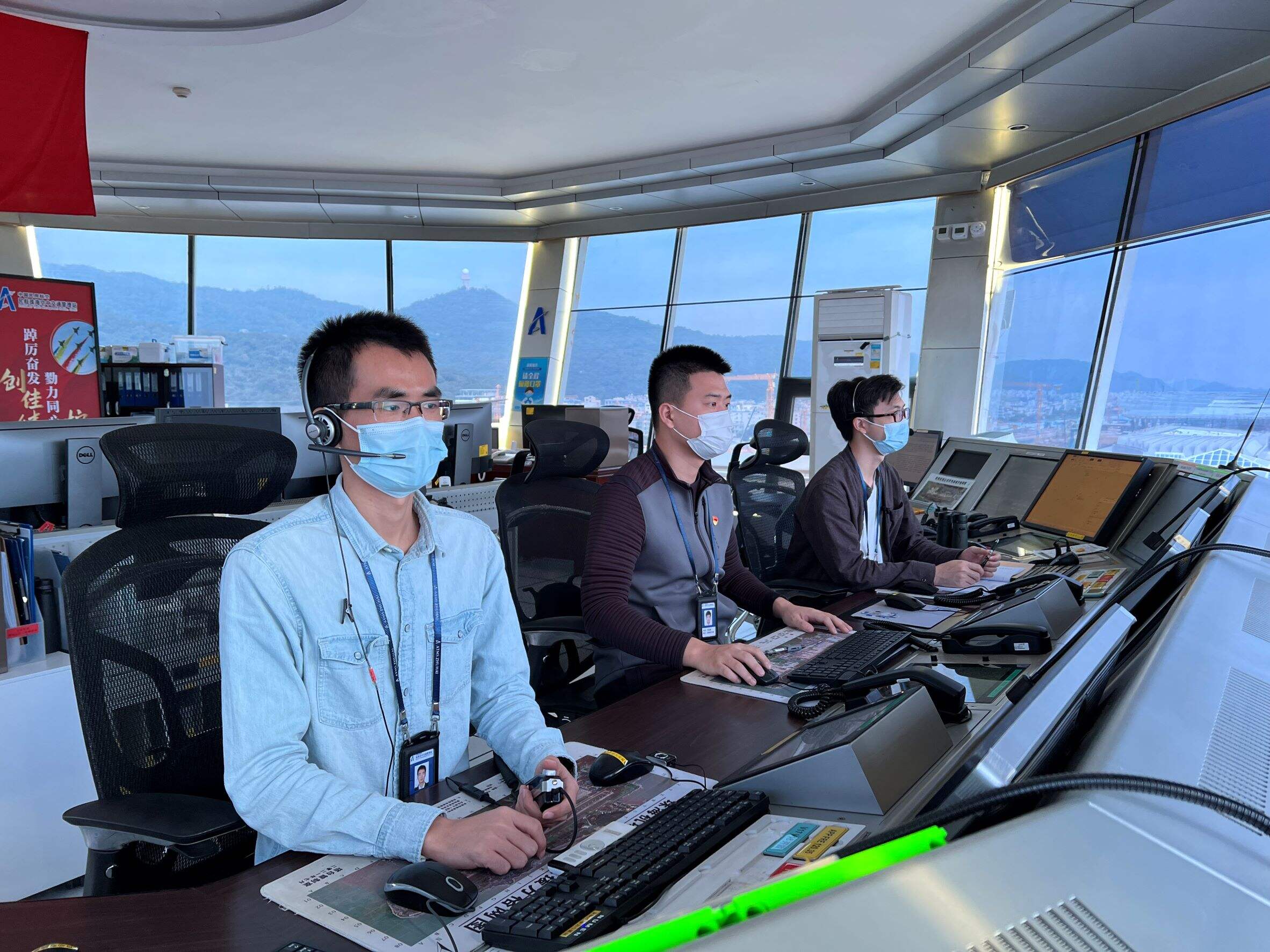 珠海空管站管制运行部全力保障AG600三号机首飞