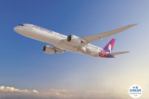 夏威夷航空再订购两架波音787客机