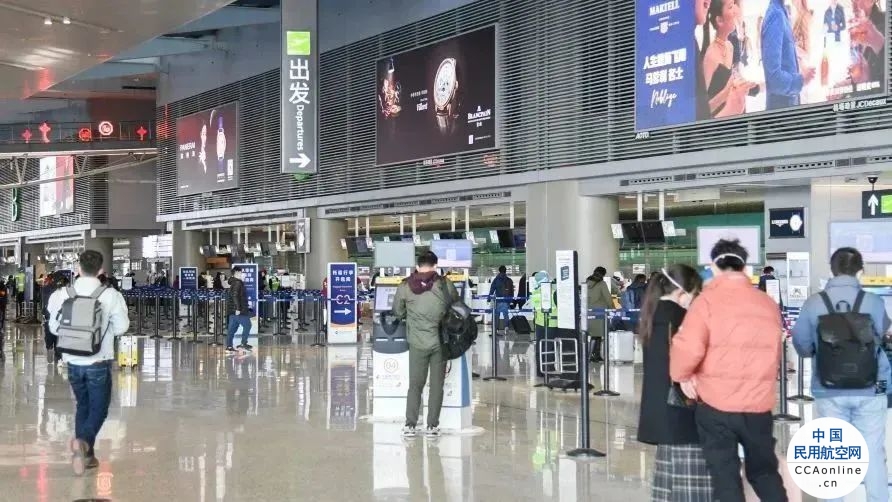春节假期上海机场客流量同比增长74.5%，高峰日客流量超过25万人次