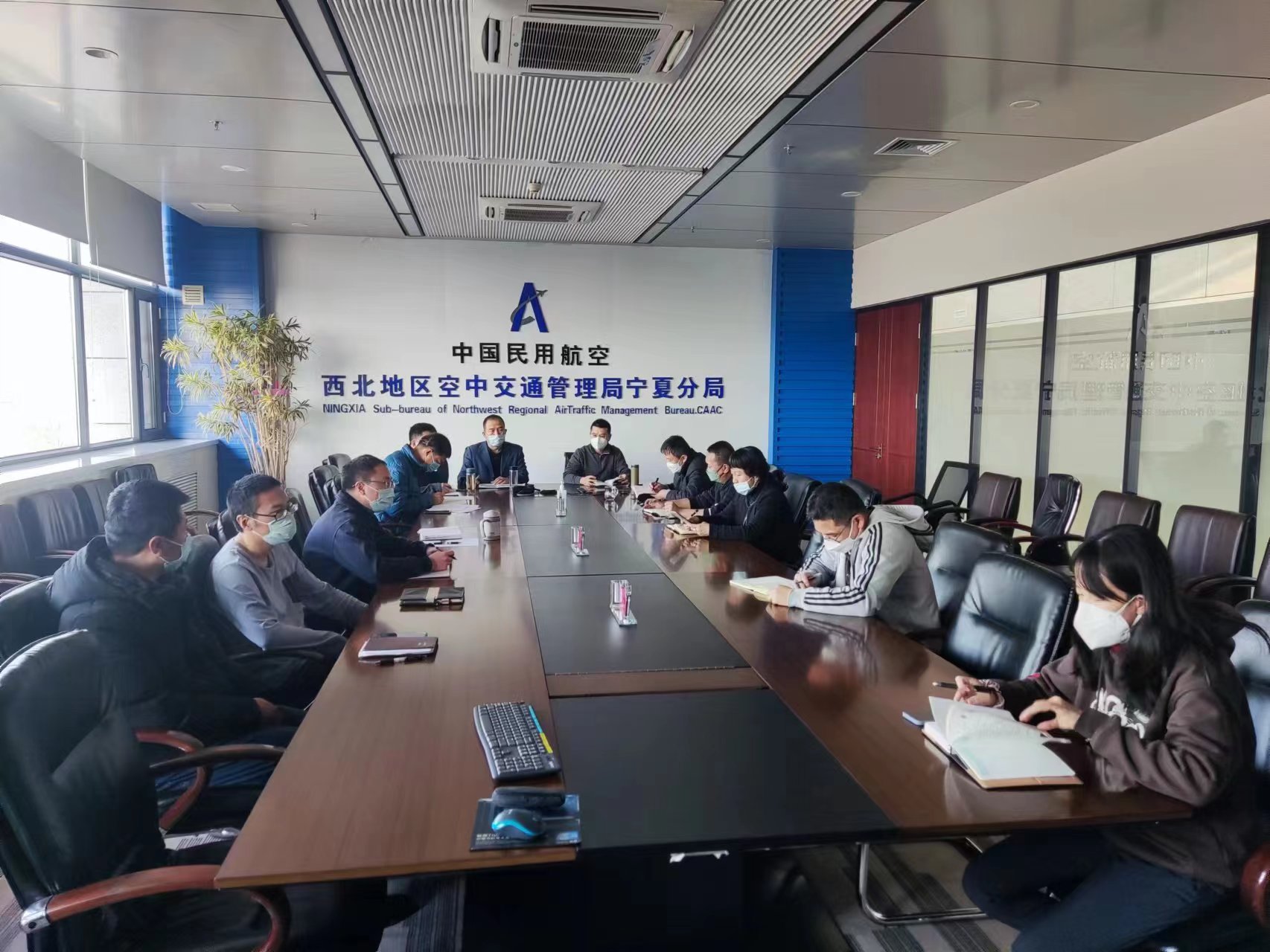 宁夏空管分局技术保障部学习研讨党的二十大精神