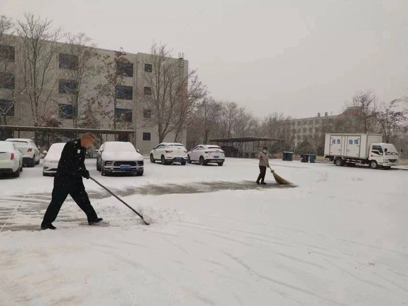 宁夏空管分局蓝天公司全力做好雪天服务保障工作