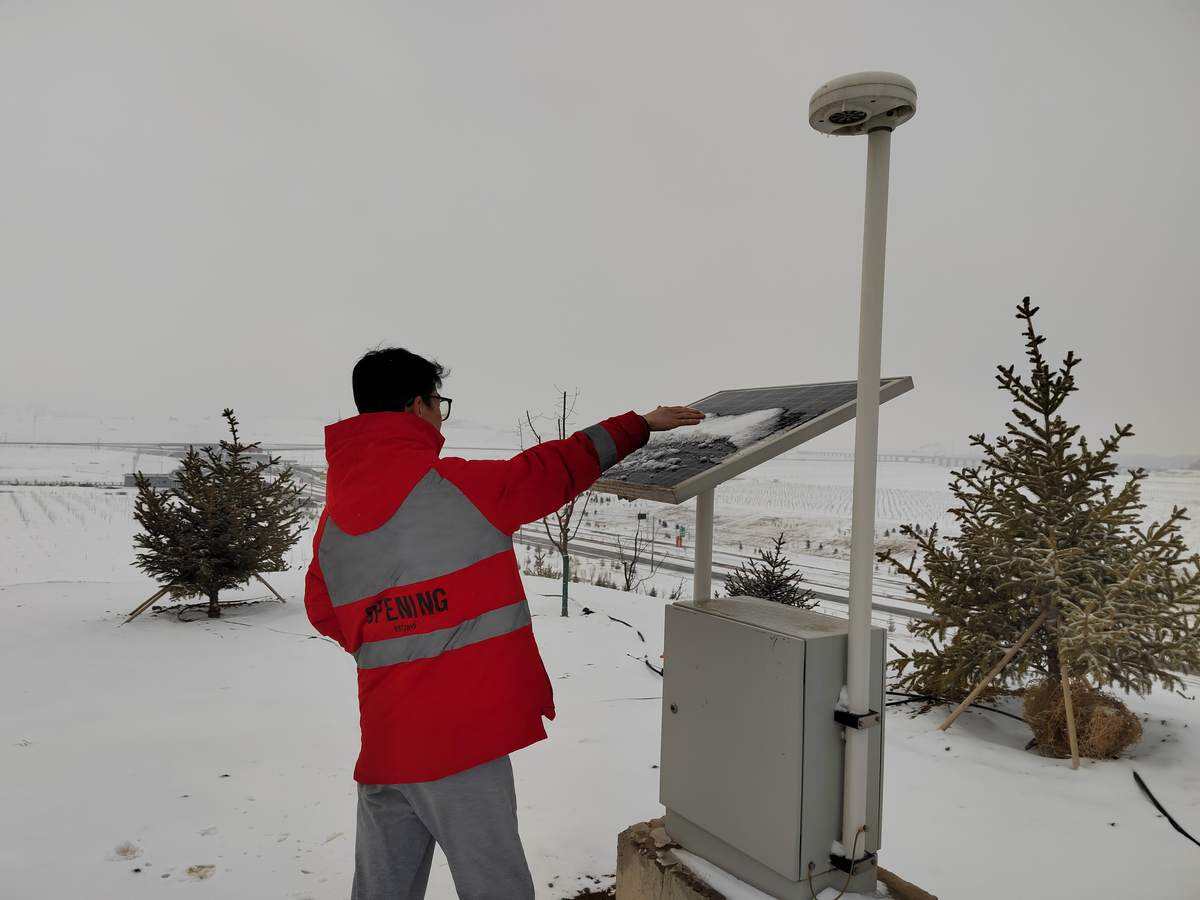 【甘肃空管分局】新年迎瑞雪 维护保平安