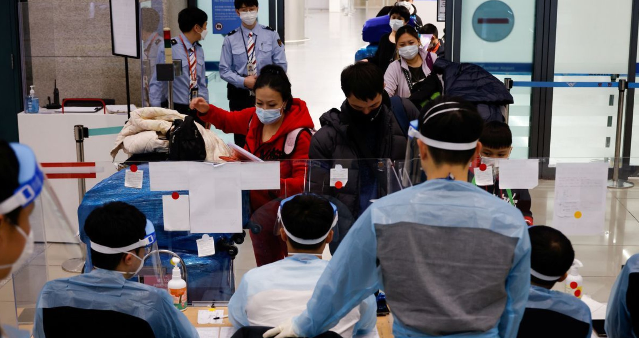 3月1日起旅客自中国入境韩国后无须进行核酸检测
