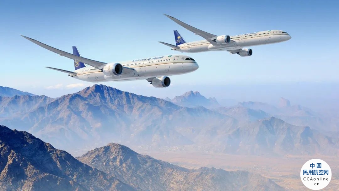 两家沙特航空公司计划引进逾120架787
