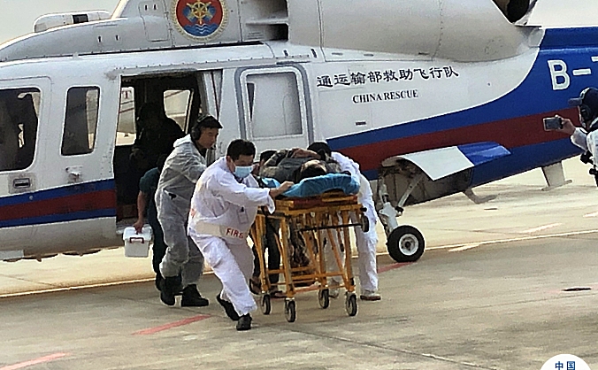 三亚机场顺利完成救援直升机紧急医疗转运保障任务
