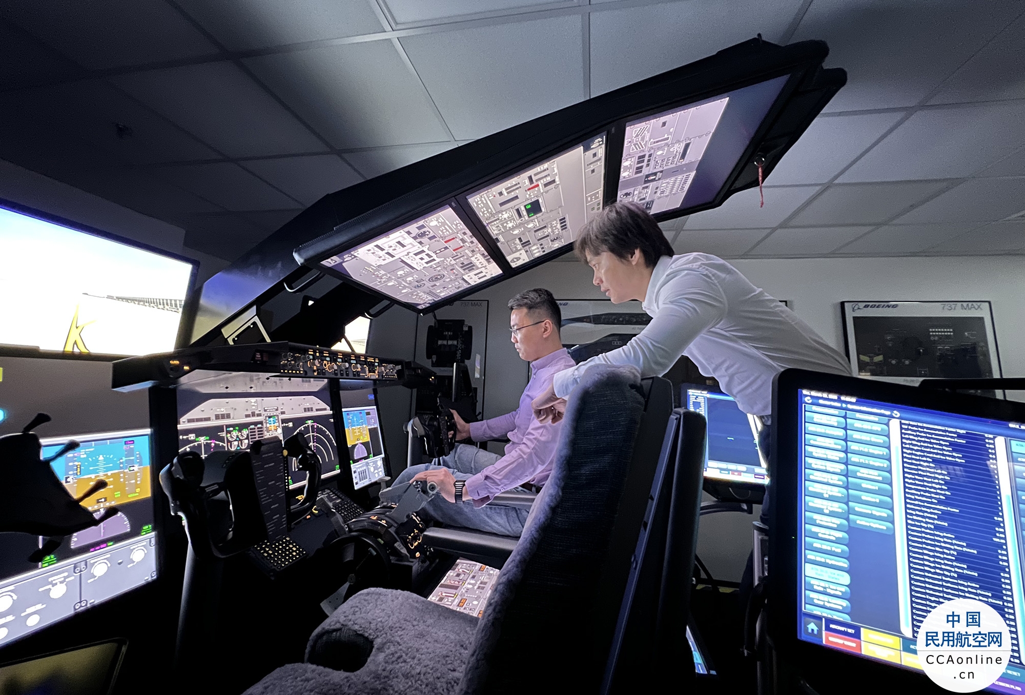 波音增强在华737 MAX培训能力
