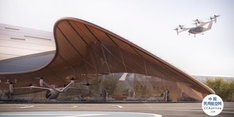 迪拜机场公布垂直机场初步方案