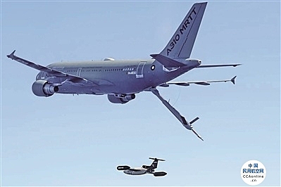 空客测试无人机自主空中加油