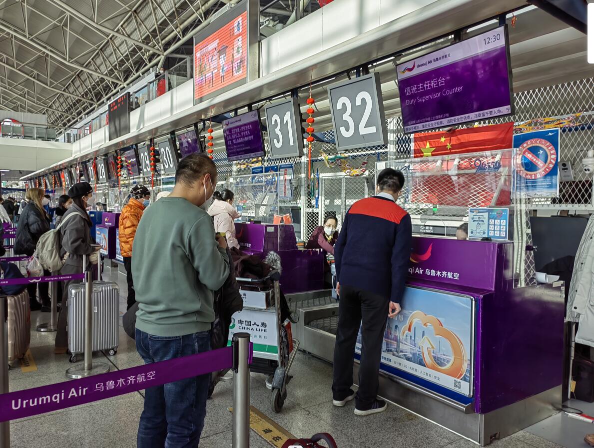 海航航空旗下乌鲁木齐航空“五一”小长假安全运输旅客3.6万人次