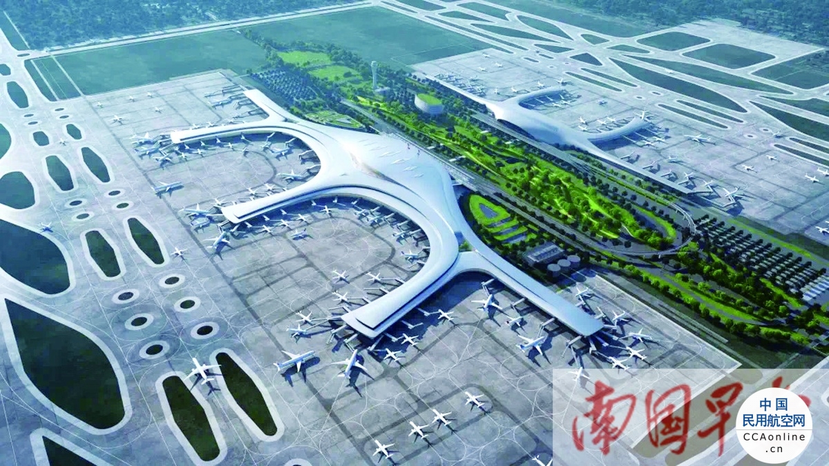 南宁机场T3航站区初步设计获批 建设期预计4年