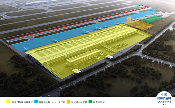苏南硕放机场改扩建工程启动全面动工建设