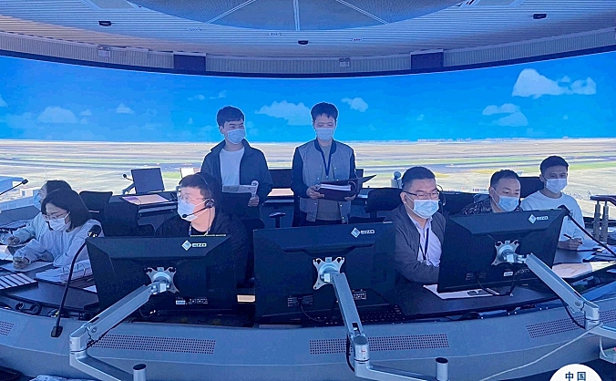 新疆空管局空管中心终端管制中心塔台管制室开展RECAT-CN模拟机培训
