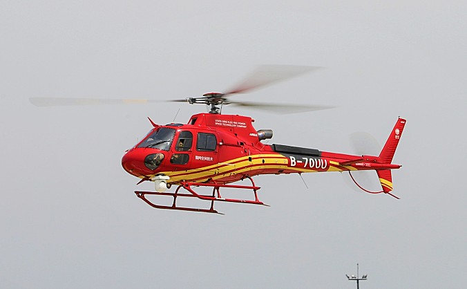 直升机在中国首次使用可持续航空燃料飞行