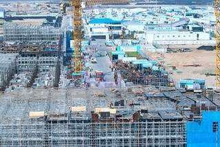廈門翔安機場核心區施工作業面全面展開