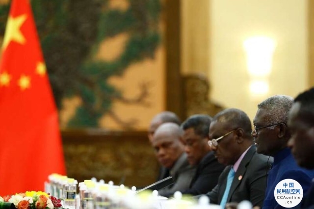 中国与所罗门群岛签署航空运输协定