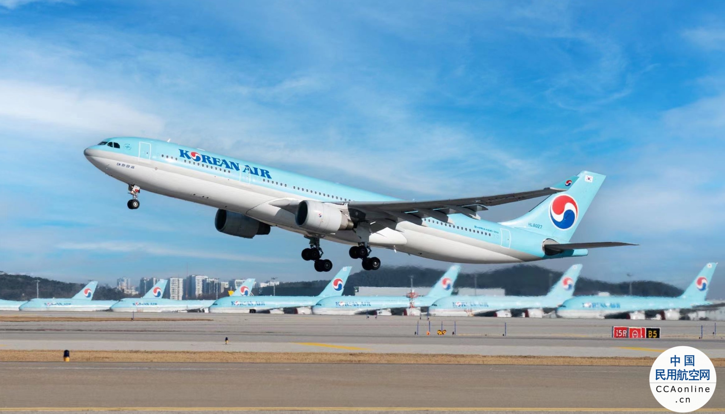 大韩航空一客机机舱内发现猎枪子弹 警方展开调查