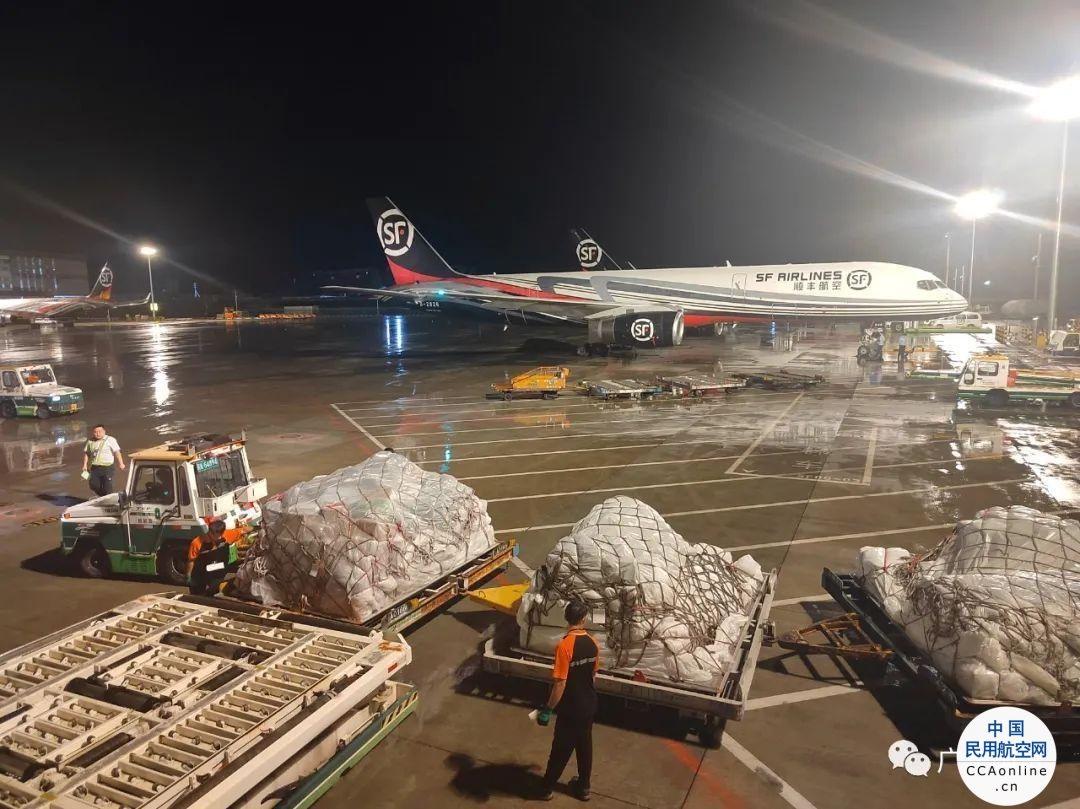 “广州—鄂州”全货机航线正式开通