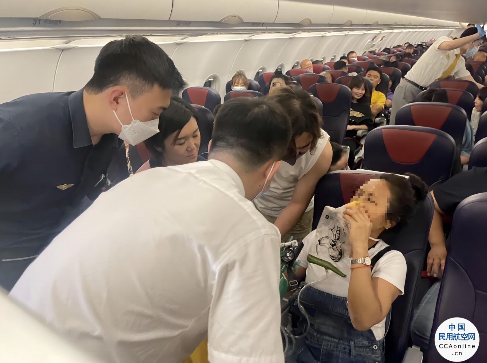 一名旅客突发呼吸不畅，北部湾航空GX8916及时处置保旅客周全