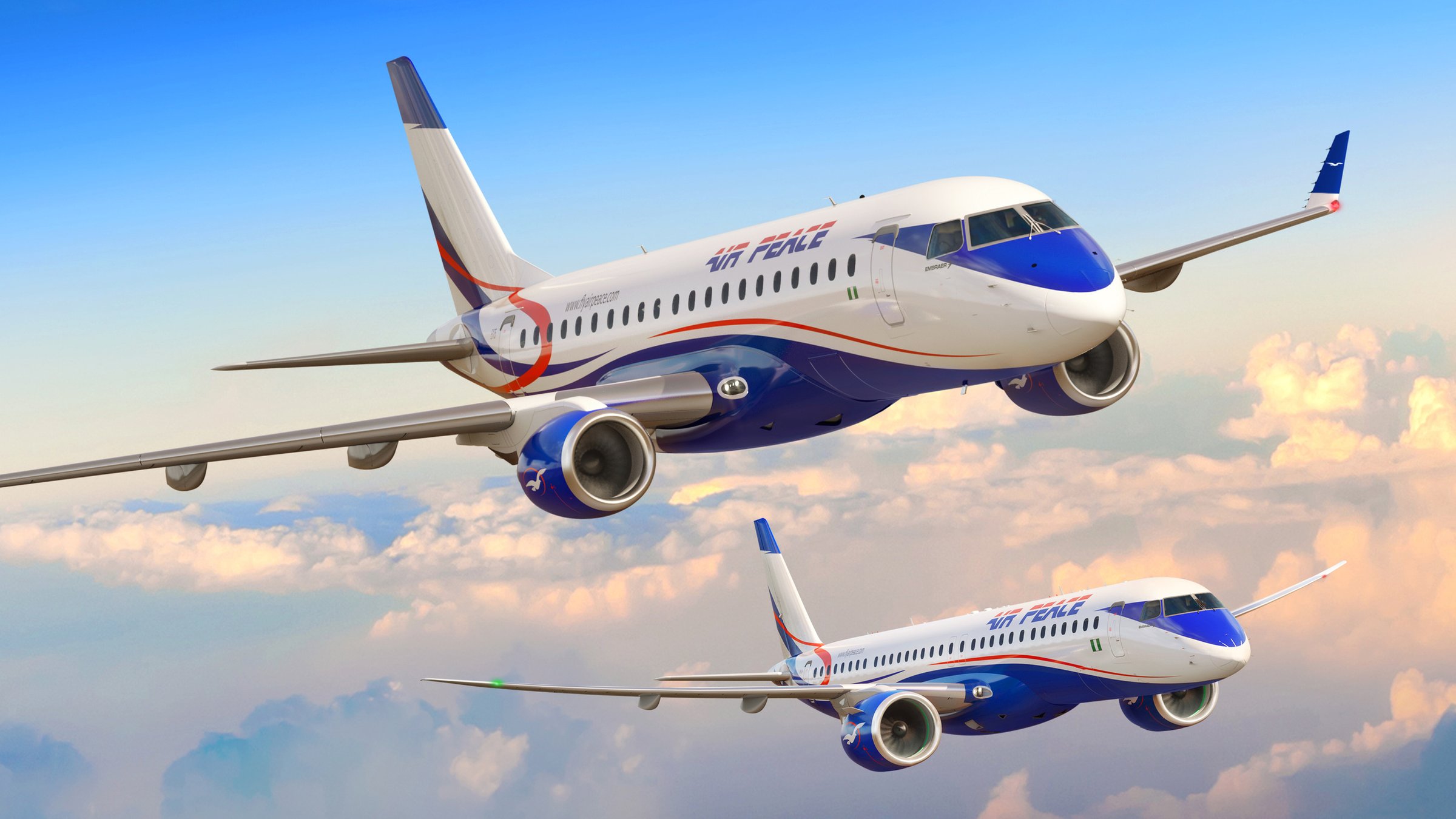 和平航空订购5架巴航工业E175飞机 以更新和扩充机队