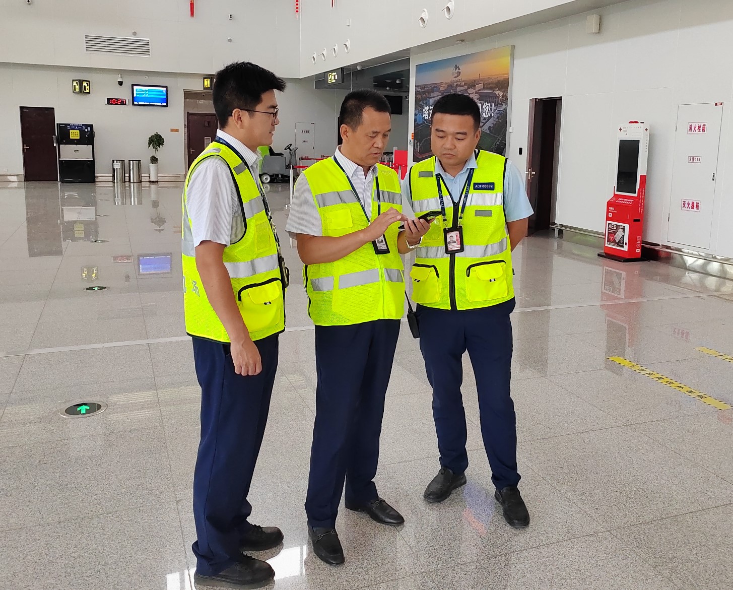 新疆机场集团运管委持续推动“手指口述” 工作法落实落地