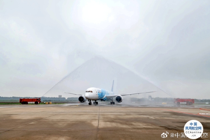 南航首次在广州往返无锡航线投放波音787宽体机型