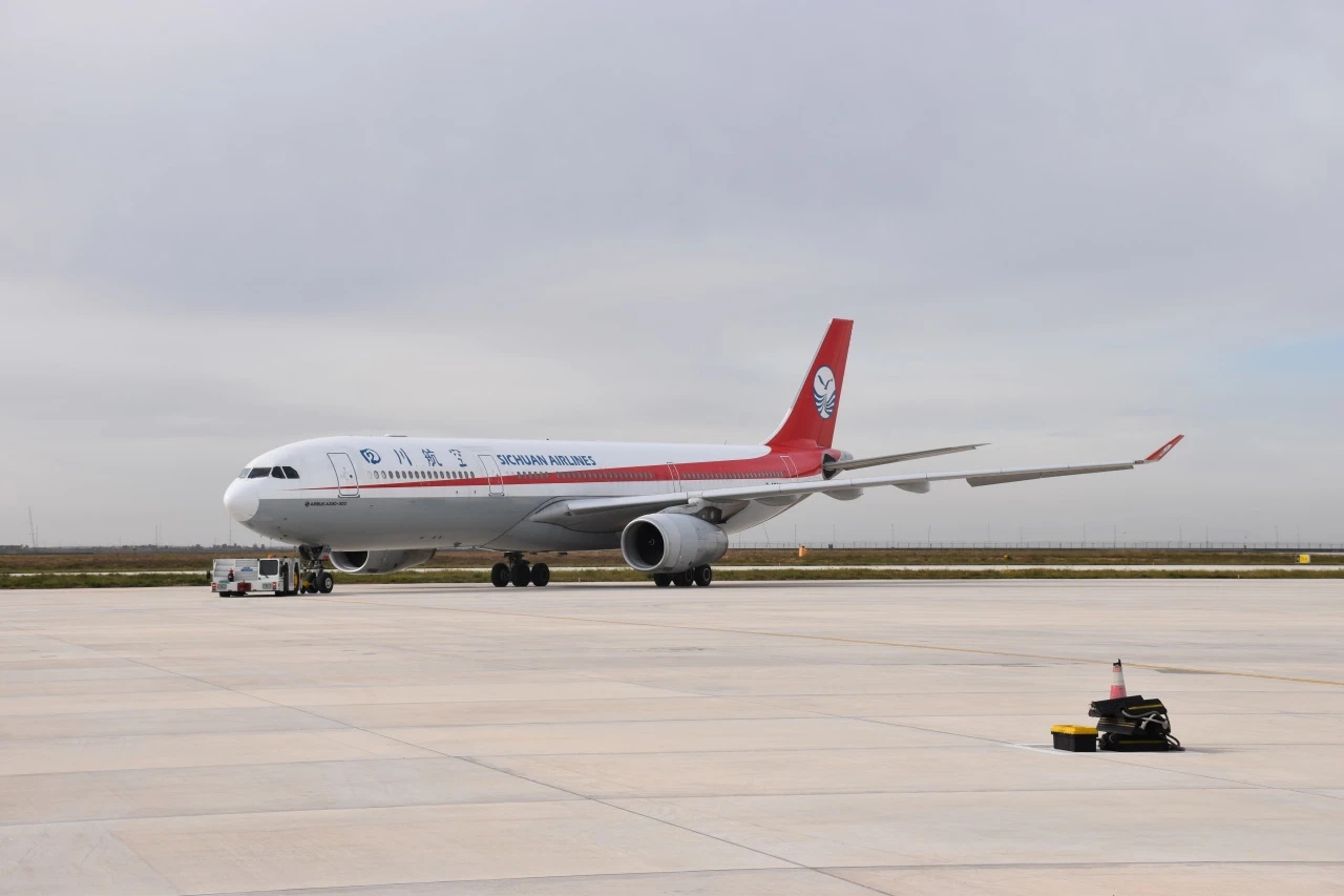 鄂尔多斯机场顺利保障A330飞机国产碳刹车盘组件验证试飞