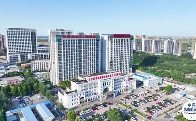 济南市第三人民医院停机坪建设完成