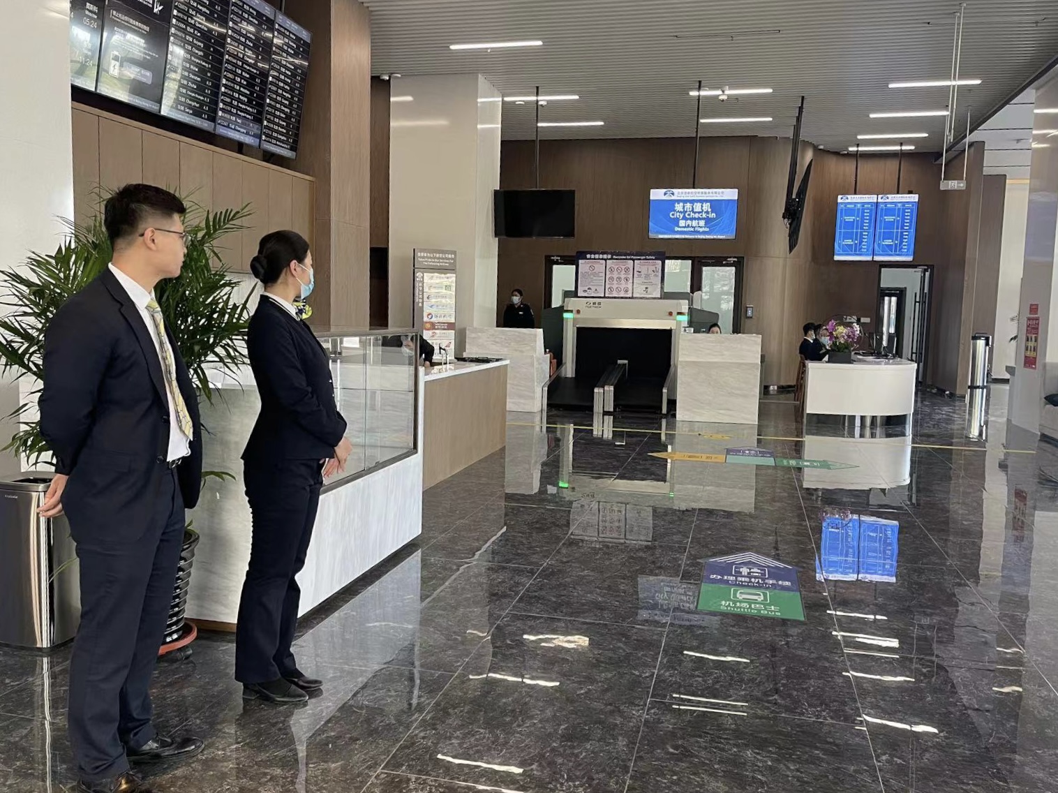 大兴机场涿州城市航站楼恢复运营