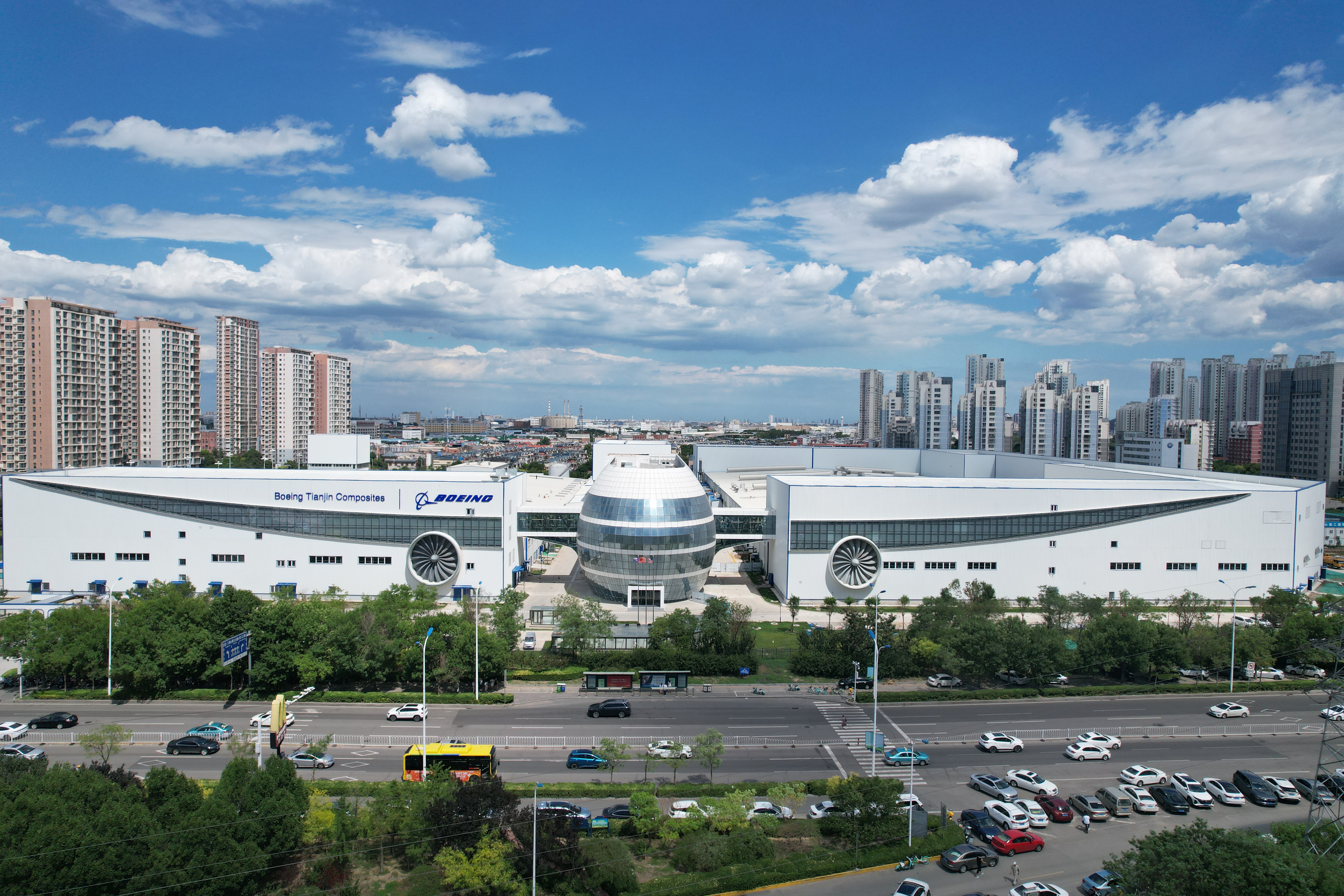 天津滨海高新区企业波音复合材料三期厂房预计2023年年底投用
