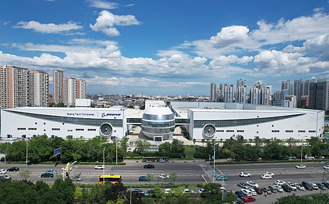 天津滨海高新区企业波音复合材料三期厂房预计2023年年底投用