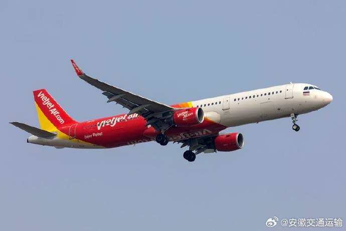 泰國越捷航空增開合肥至曼谷客運航線