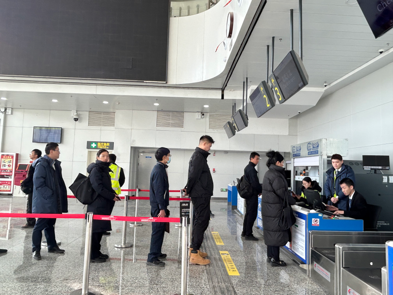 喀什徕宁国际机场：国际航班开航保障演练