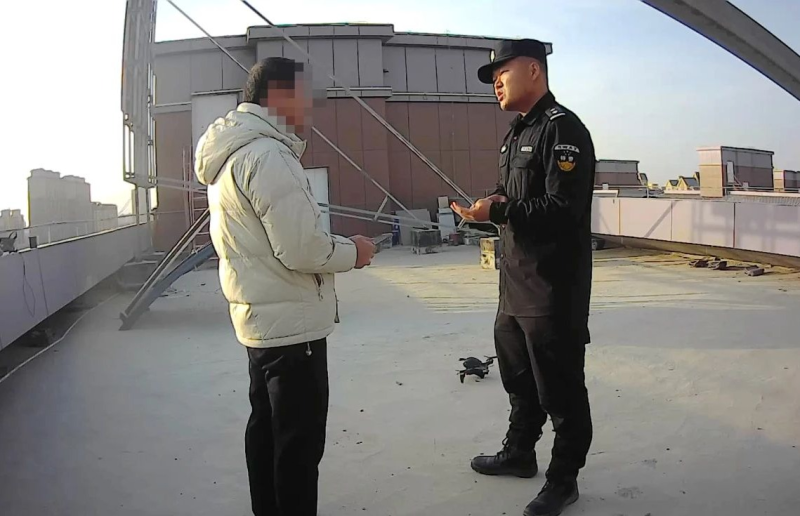 無人機(jī)“黑飛”？兵團(tuán)公安機(jī)關(guān)開出首張行政罰單