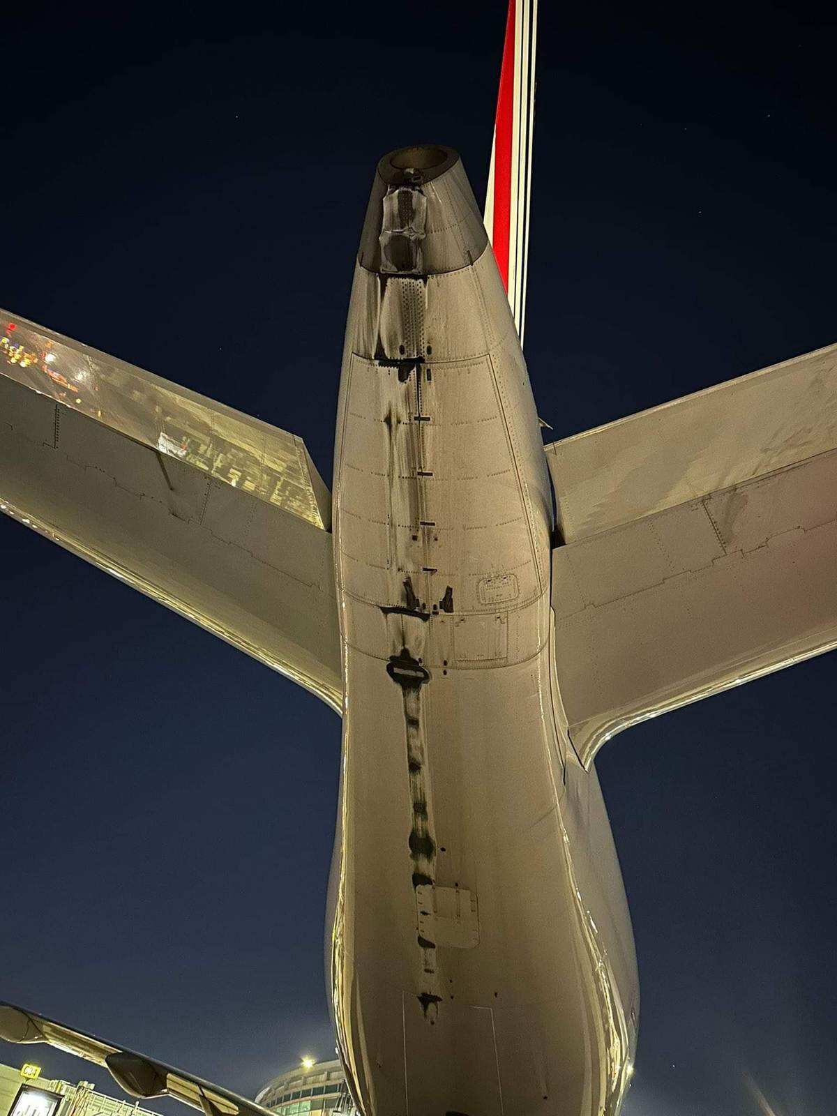 法航一空客A350客機(jī)在加拿大機(jī)場(chǎng)降落期間機(jī)尾觸地