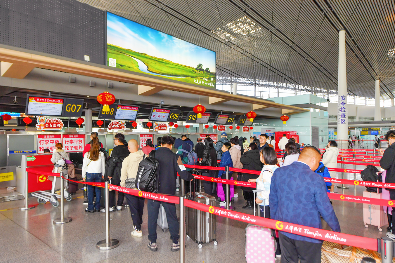 天津航空今年春运日航班量同比增长36%  多措并举保障安全有序平稳运行