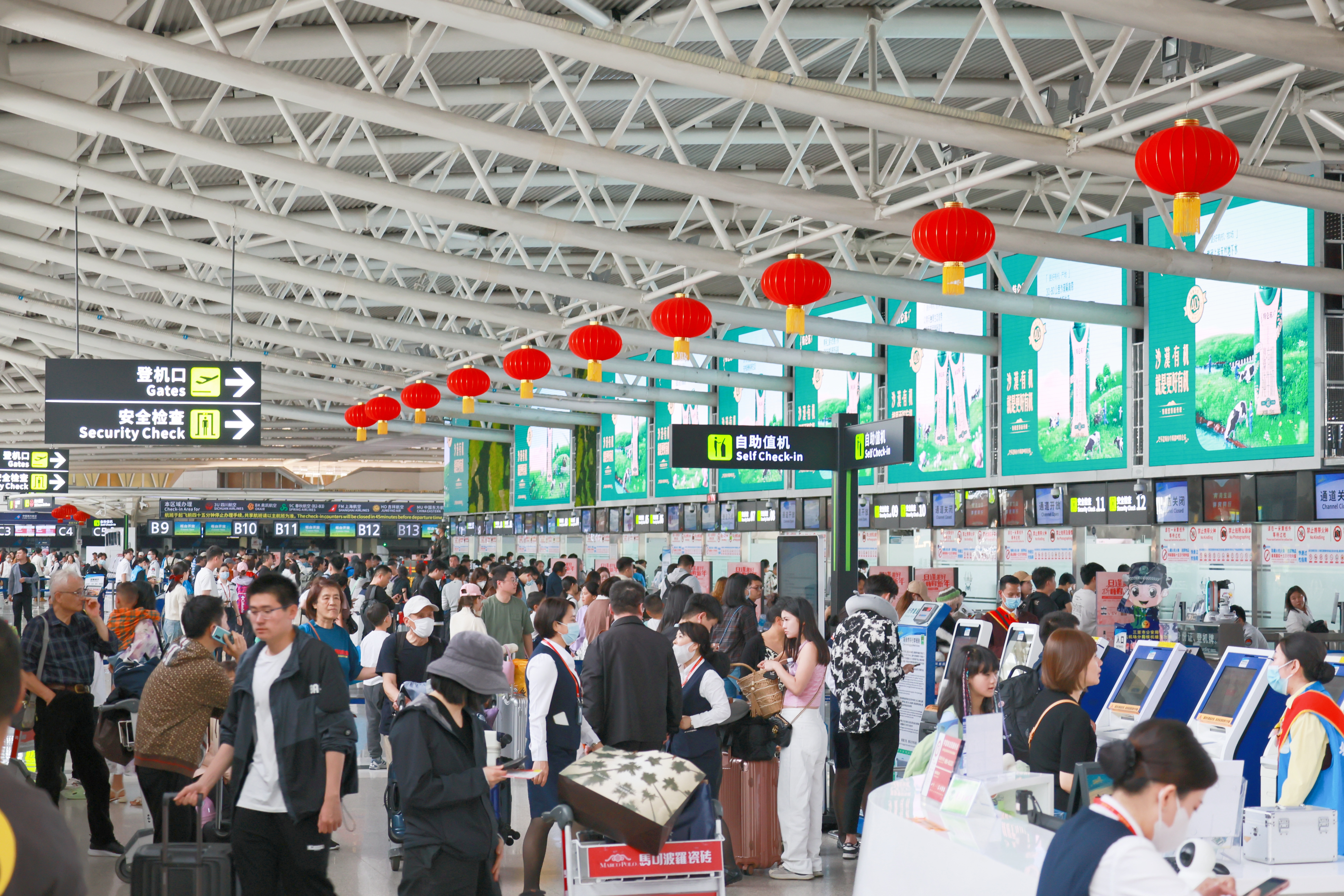 三亚机场2024年春节黄金周预计运送旅客超63万人次