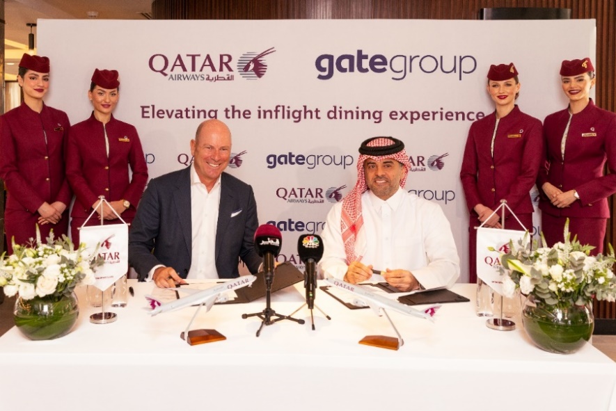 卡塔尔航空与航空配餐公司佳美集团建立全新合作伙伴关系，再度提升机上餐饮服务水准