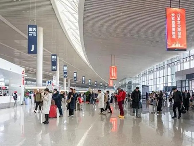 春节期间山东机场旅客吞吐量同比增长55%