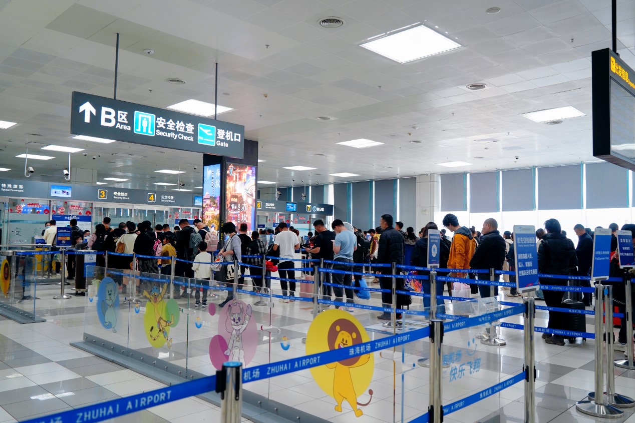 珠海机场圆满完成2024年春运保障工作——运送旅客158.6万人次