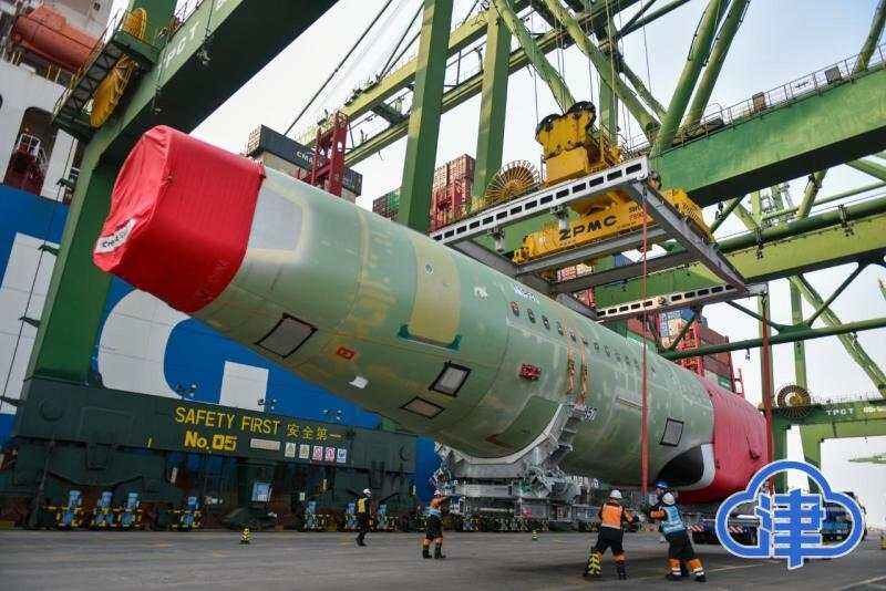 天津港“零缺陷”接卸700架次空客大部件