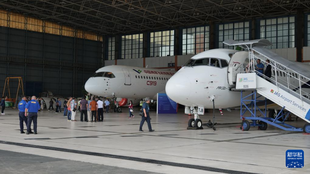 国产大飞机C919首次飞抵印尼作静态展示，东南亚成C919海外市场“头号目标”