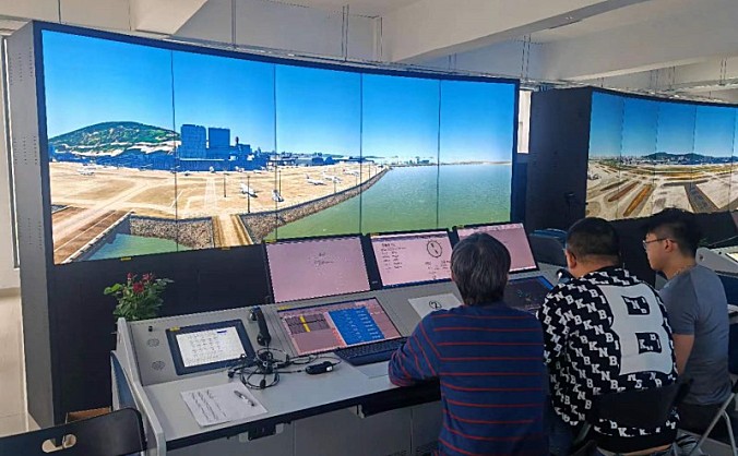深圳空管站教员团队为澳门管制员开展模拟机培训