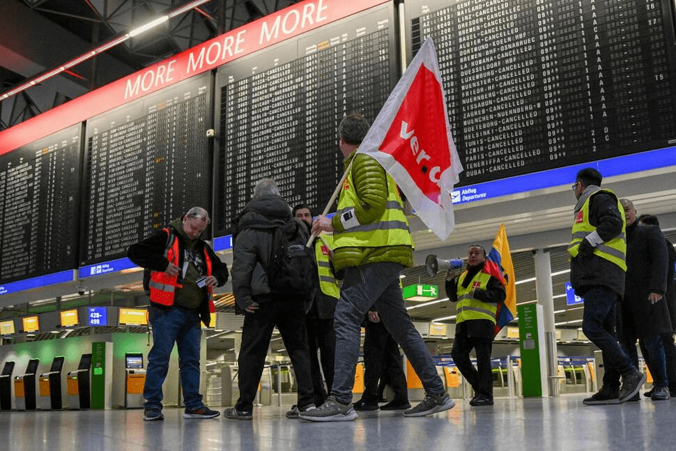 德国服务行业工会与汉莎航空达成协议 未来地勤人员不再举行罢工