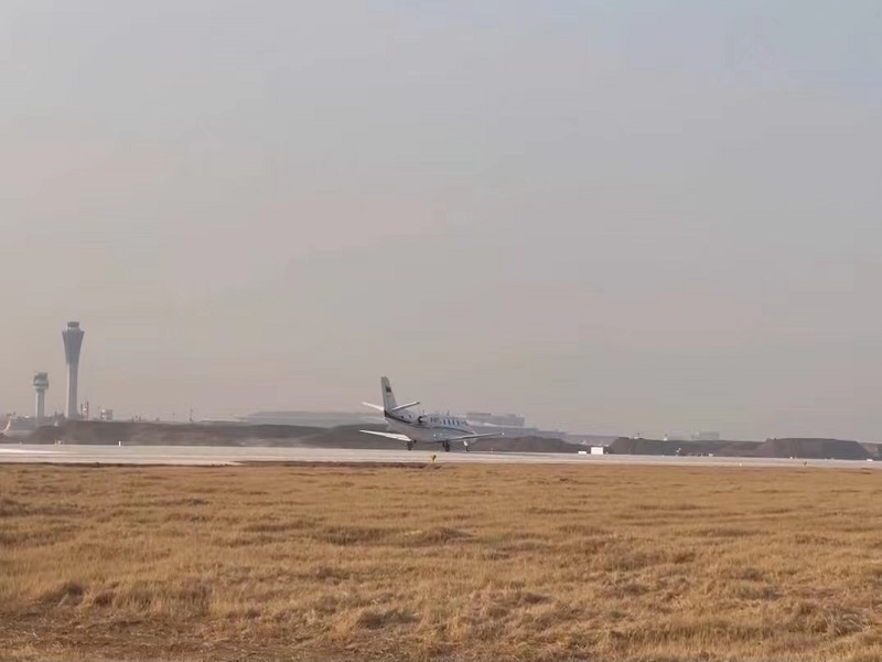 西安咸阳机场三期扩建工程新建北二跑道仪表着陆系统顺利通过投产飞行校验