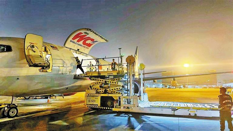 深圳机场开通至马来西亚货运航线
